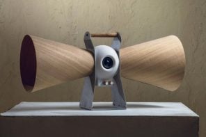 The Bluetooth Speaker Hidden Inside a Wood Sculpture
