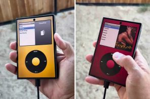 iPod Classic emulator for the Samsung Galaxy Z Fold8 finally gets the size and aspect ratio right