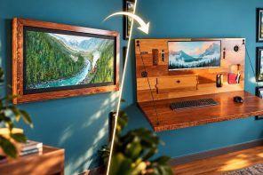 A full desktop PC is hiding inside this picture frame