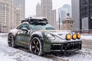 This Porsche 911 was lifted and rebuilt into a Chicago-ready urban safari car