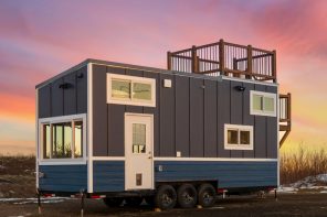 Two Lofts, a Rooftop Terrace, and Room for Five: This 26-Foot Tiny Home Does It All