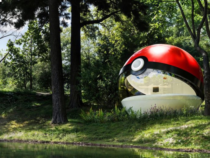 You Can Actually Sleep Inside a Real Poké Ball Now