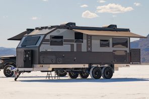 $200,000 Roamer X is one hell of a solar-powered off-road trailer with cozy fireplace