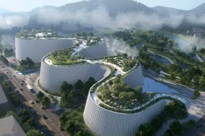 The Shenzhen Natural History Museum looks like it was carved by water instead of architects