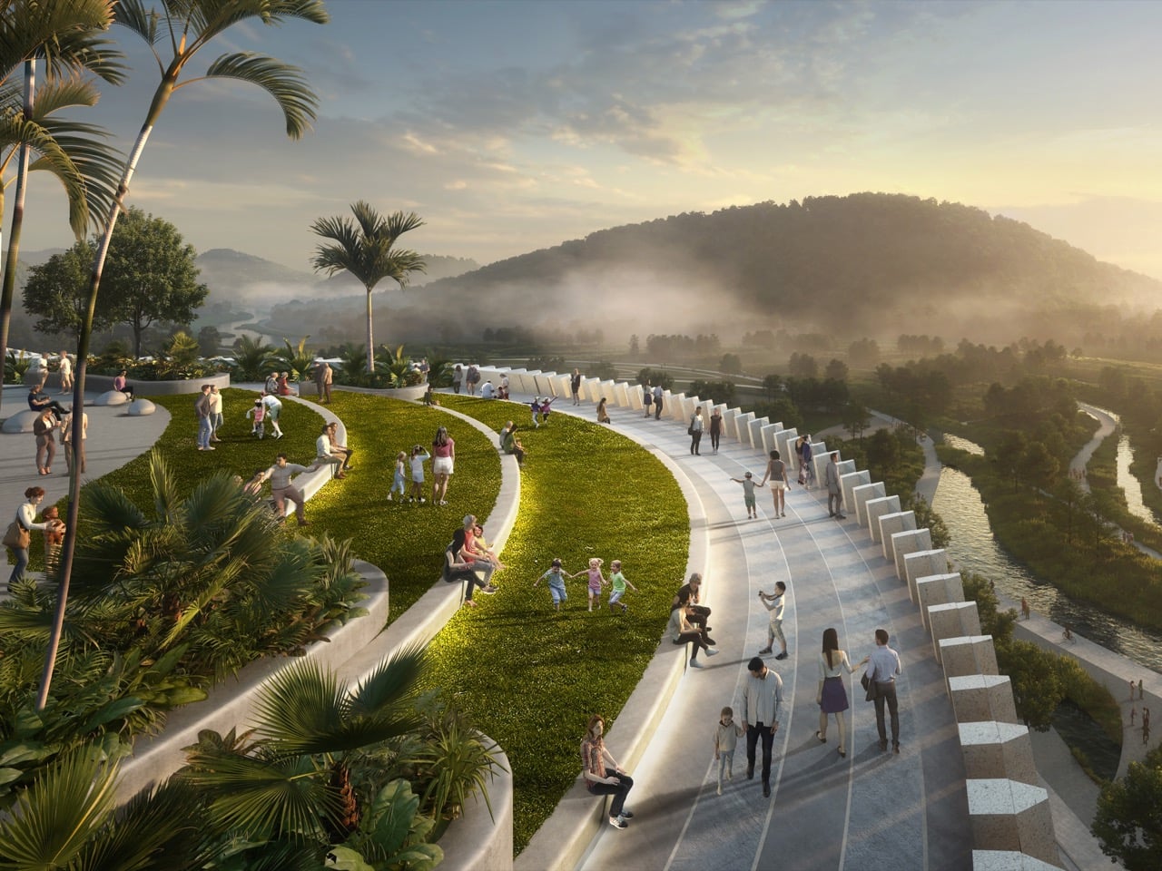 The Shenzhen Natural History Museum looks like it was carved by water instead of architects