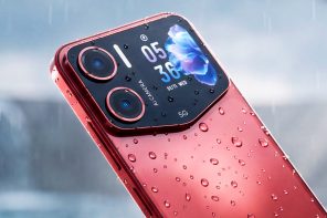 Acer’s new 5G phone comes with a microSD slot, a headphone jack, and a display on the back