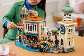 Lego’s 5,682-brick Venice set has canals, a clocktower, and a tiny piano that actually plays