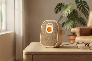 Ato’s Radio-Inspired AI Assistant Trades Touchscreens for a Button and Knob