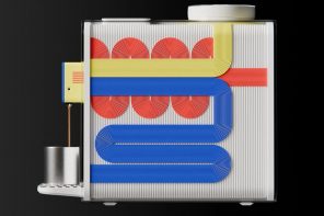 C+C Coffee Machine Concept Turns Hidden Wiring Into Art