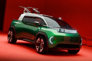 Fiat Multiplay Concept is a family car that turns into a pickup when more space is needed