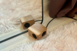 Kord and Bark Give a Power Strip a Wooden Case Worth Leaving on Display