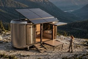 Lavvu’s Tiny Home Has a Bathtub and Hidden Storage