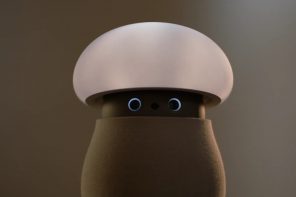 Mori the Mushroom Robot Offers Company Without Saying a Word