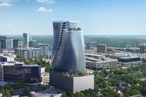 Houston’s Proposed O27 Skyscraper Turns Triangular Glass Into a Rippling Facade