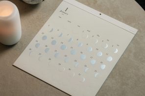Oboro’s Silver Moon Calendar Is Wall Art You’ll Actually Use