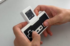 This Tiny E-Paper Game Boy lets you play Super Mario Land at 30 FPS on a reading screen