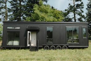 This 40-Foot Tiny House Saves Its Tallest Space for Everyday Living