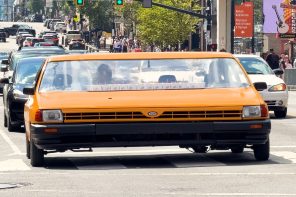Extra wide street-legal Ford hatchback takes on-lookers by surprise