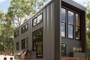 This 28-Foot Tiny Home Fits a Living Room Into Its Staircase